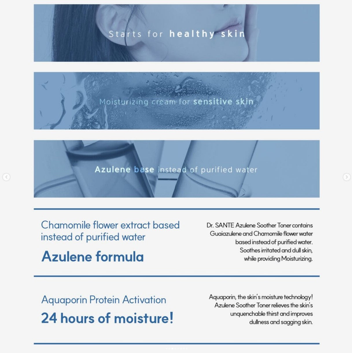 Dr. SANTE Azulene Soother Toner