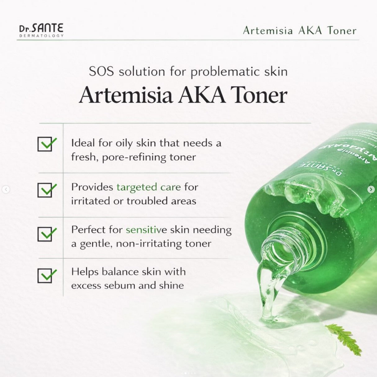 Dr. SANTE Artemisia AKA Toner