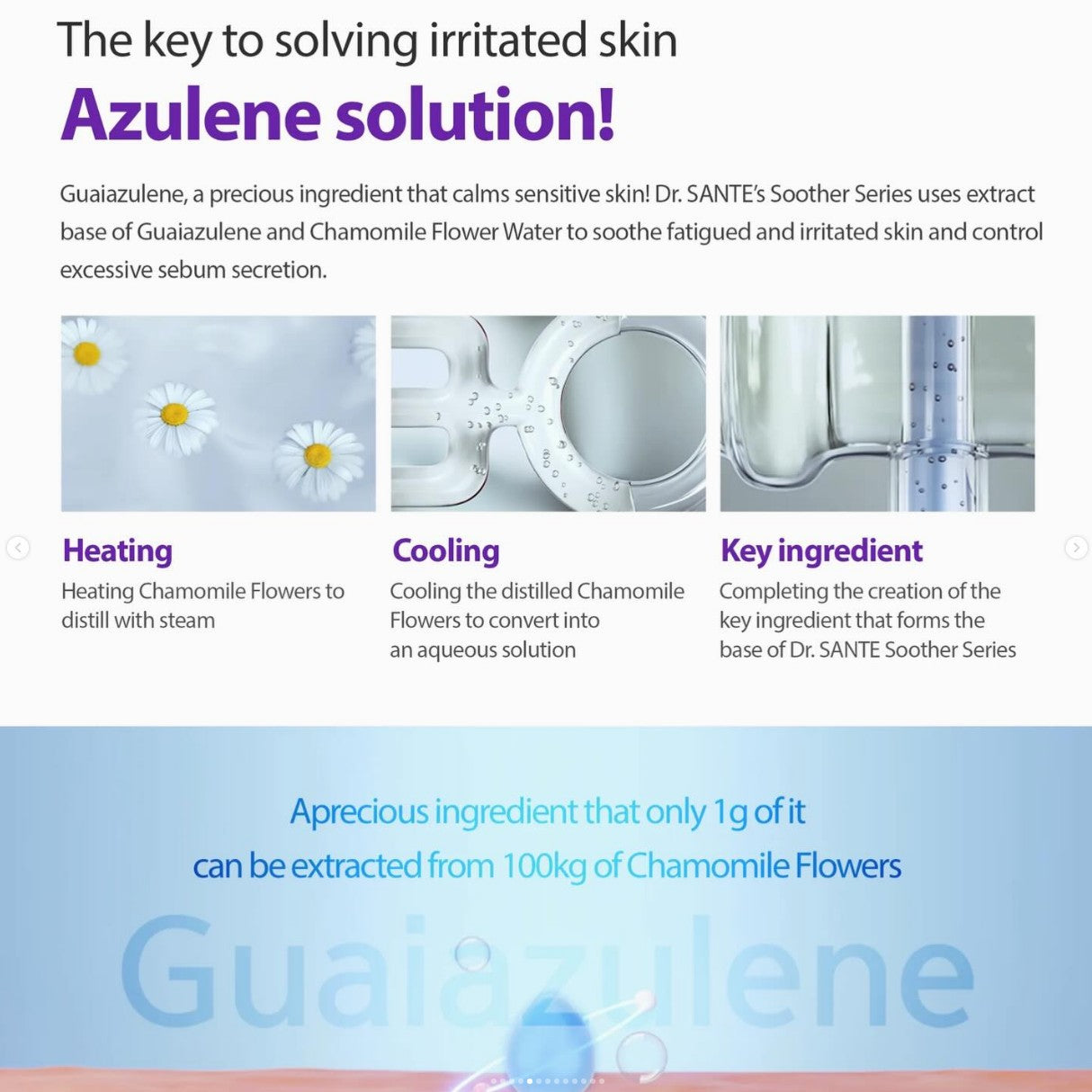 Dr. SANTE Azulene Soother Ampoule