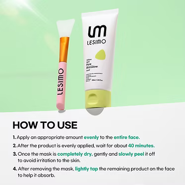 [Lesimo] Willow Bark Pore Skinglow Mask