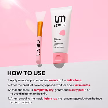 [Lesimo] Vitamin Skinglow Mask
