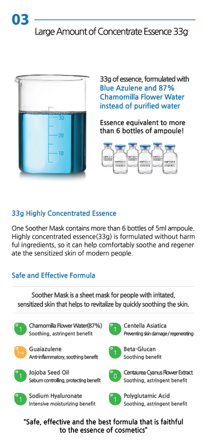 [Dr.Sante] Azulene Soother/Semi-Gel Mask